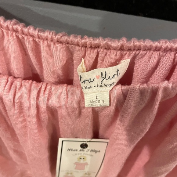 Ultra flirt 3 way shirt size Large NWT 💖 - Picture 3 of 3